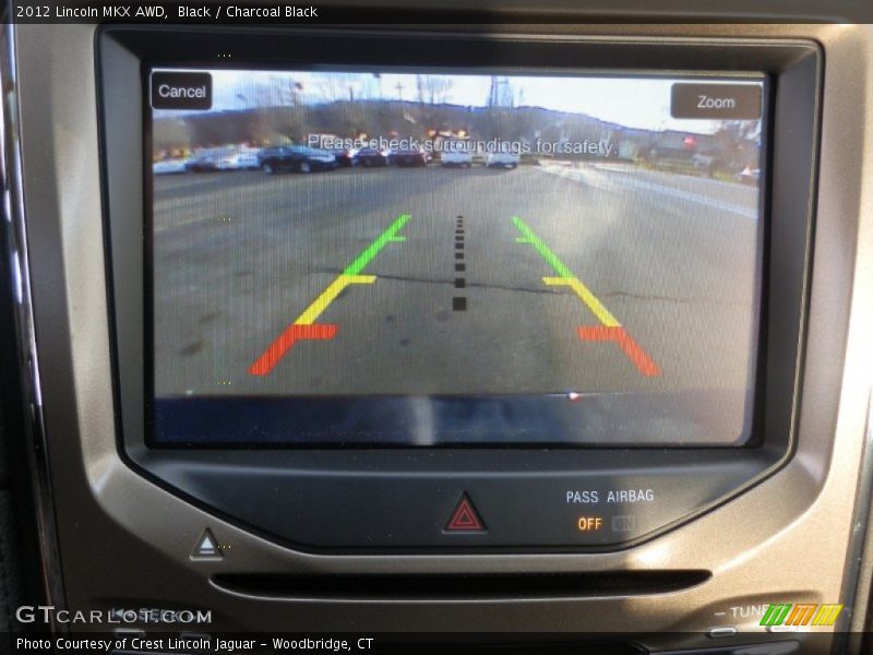Black / Charcoal Black 2012 Lincoln MKX AWD