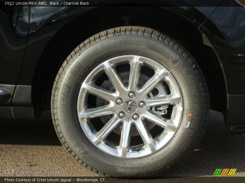 Black / Charcoal Black 2012 Lincoln MKX AWD