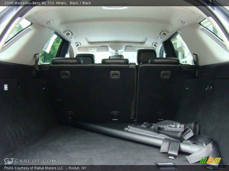 Black / Black 2008 Mercedes-Benz ML 550 4Matic