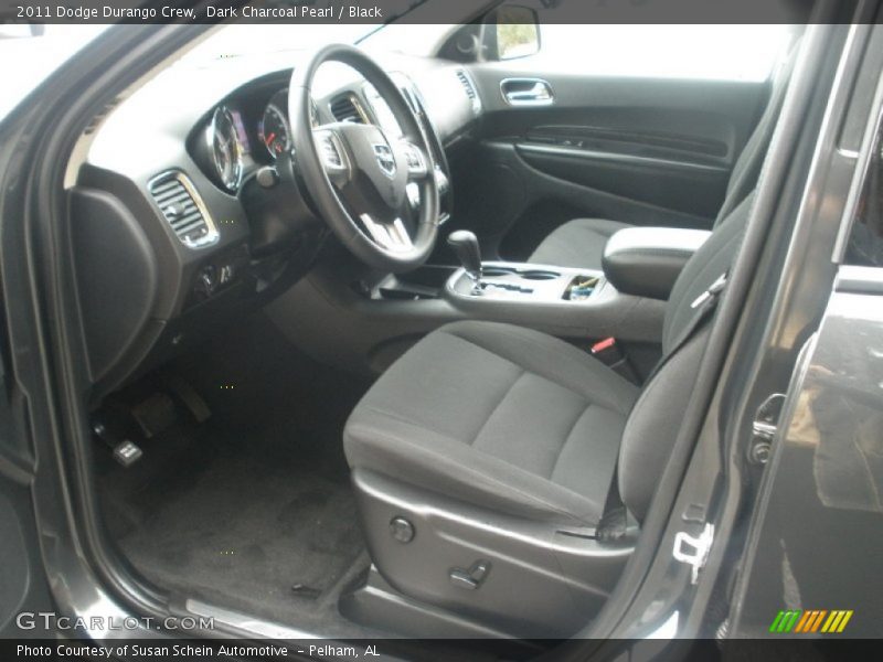 Dark Charcoal Pearl / Black 2011 Dodge Durango Crew