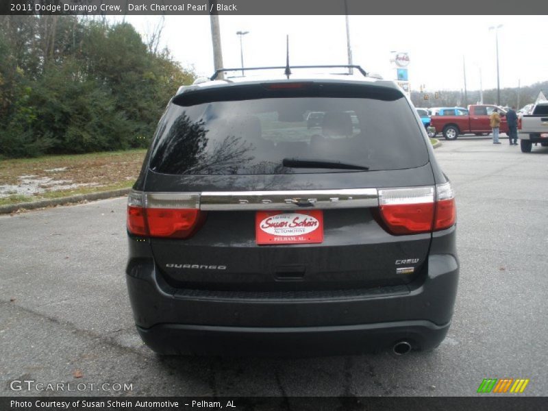 Dark Charcoal Pearl / Black 2011 Dodge Durango Crew