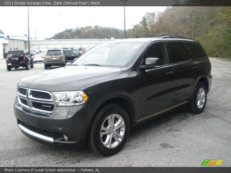 Dark Charcoal Pearl / Black 2011 Dodge Durango Crew