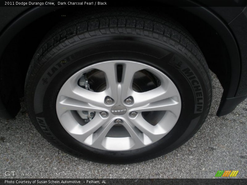 Dark Charcoal Pearl / Black 2011 Dodge Durango Crew