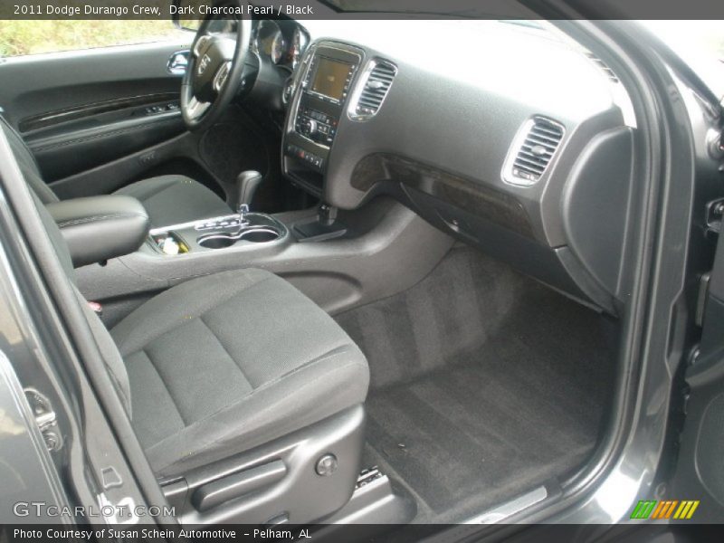 Dark Charcoal Pearl / Black 2011 Dodge Durango Crew