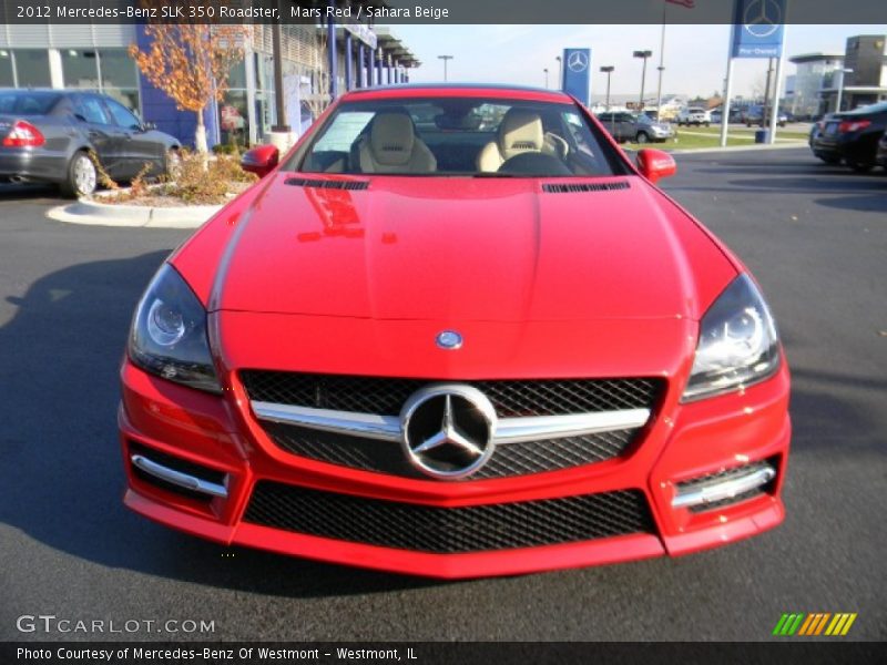  2012 SLK 350 Roadster Mars Red