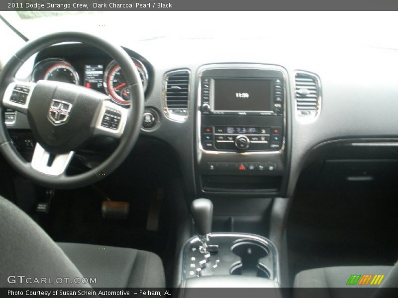 Dark Charcoal Pearl / Black 2011 Dodge Durango Crew