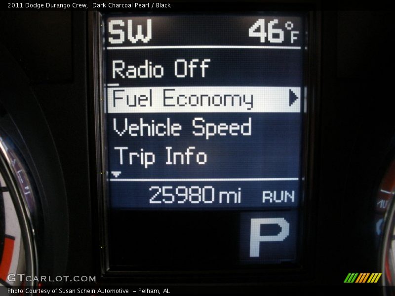 Dark Charcoal Pearl / Black 2011 Dodge Durango Crew