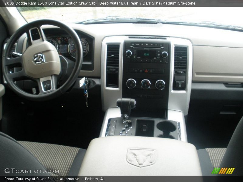 Deep Water Blue Pearl / Dark Slate/Medium Graystone 2009 Dodge Ram 1500 Lone Star Edition Crew Cab