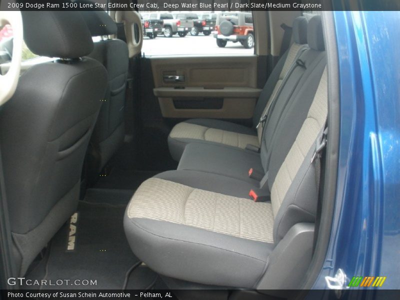 Deep Water Blue Pearl / Dark Slate/Medium Graystone 2009 Dodge Ram 1500 Lone Star Edition Crew Cab
