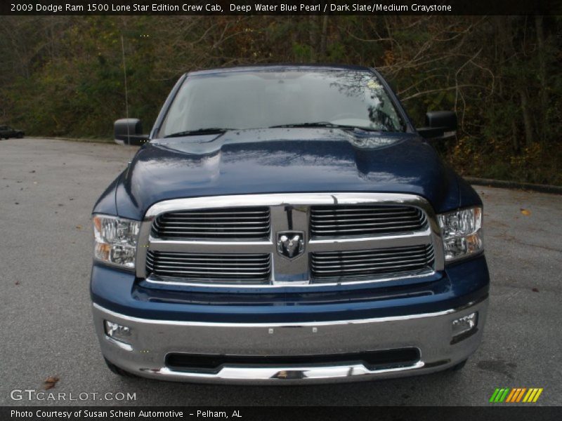 Deep Water Blue Pearl / Dark Slate/Medium Graystone 2009 Dodge Ram 1500 Lone Star Edition Crew Cab