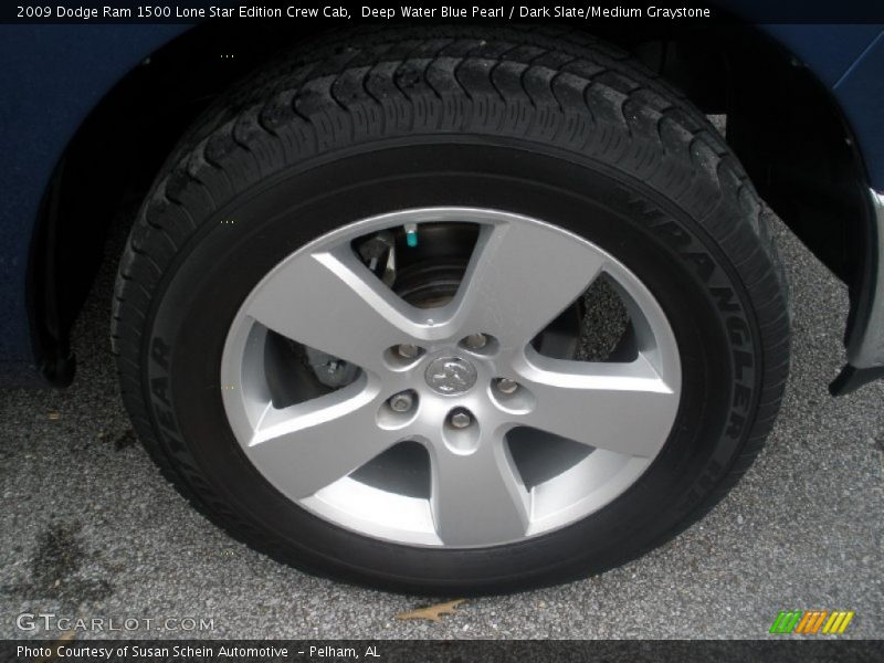 Deep Water Blue Pearl / Dark Slate/Medium Graystone 2009 Dodge Ram 1500 Lone Star Edition Crew Cab