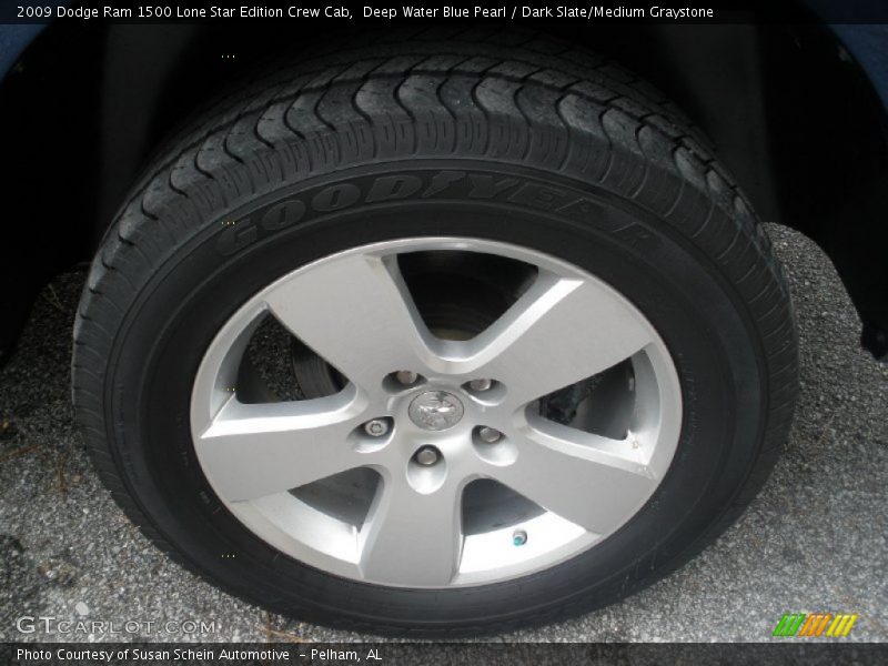 Deep Water Blue Pearl / Dark Slate/Medium Graystone 2009 Dodge Ram 1500 Lone Star Edition Crew Cab