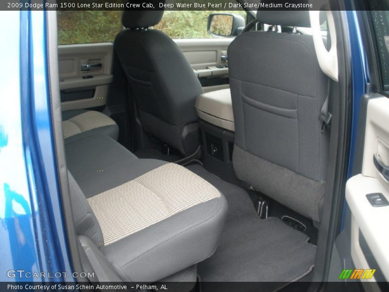 Deep Water Blue Pearl / Dark Slate/Medium Graystone 2009 Dodge Ram 1500 Lone Star Edition Crew Cab