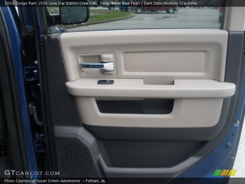 Deep Water Blue Pearl / Dark Slate/Medium Graystone 2009 Dodge Ram 1500 Lone Star Edition Crew Cab