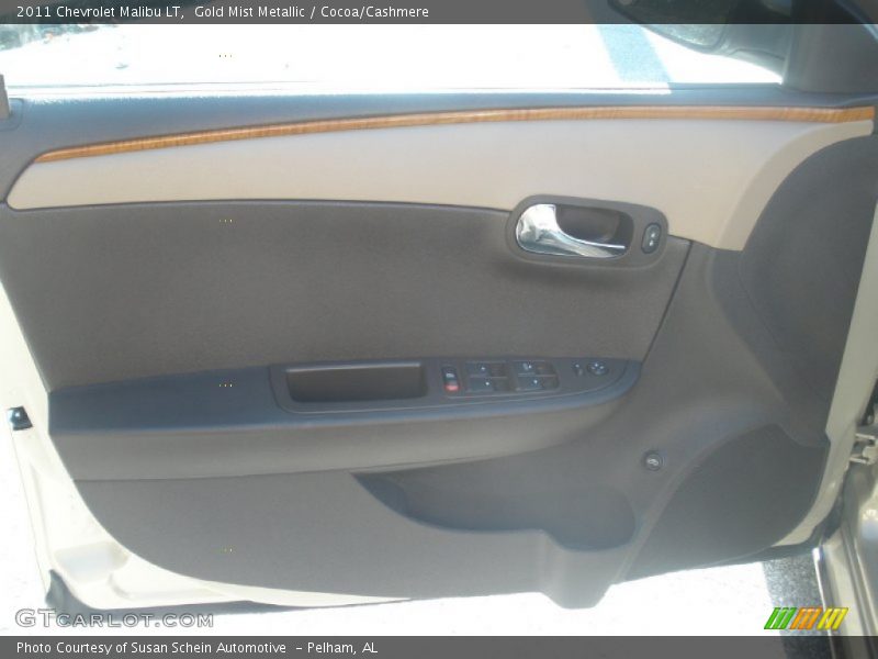 Gold Mist Metallic / Cocoa/Cashmere 2011 Chevrolet Malibu LT