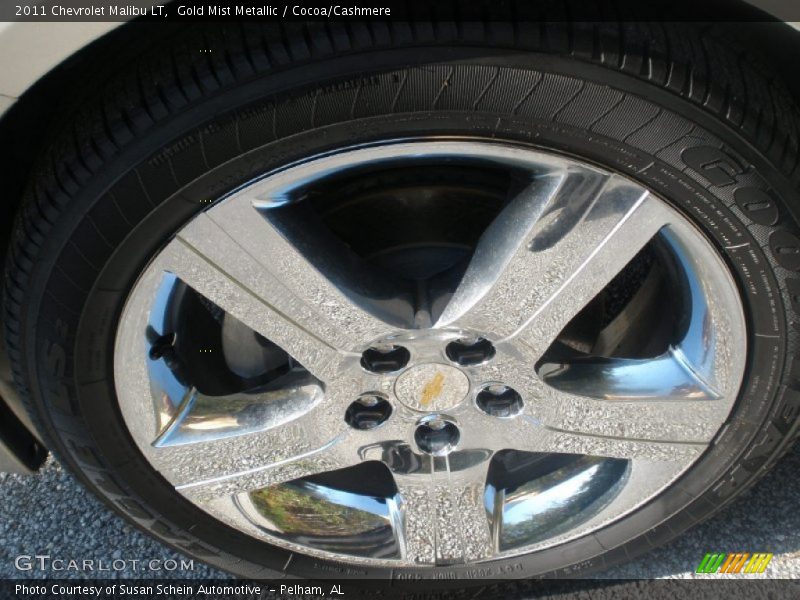Gold Mist Metallic / Cocoa/Cashmere 2011 Chevrolet Malibu LT