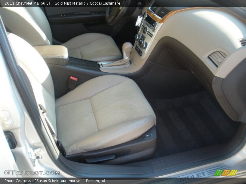 Gold Mist Metallic / Cocoa/Cashmere 2011 Chevrolet Malibu LT