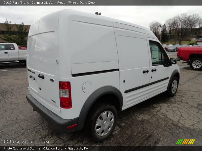  2012 Transit Connect XL Van Frozen White
