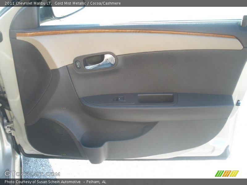 Gold Mist Metallic / Cocoa/Cashmere 2011 Chevrolet Malibu LT