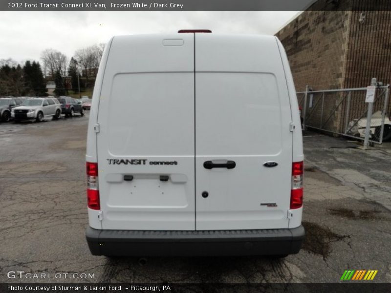 Frozen White / Dark Grey 2012 Ford Transit Connect XL Van