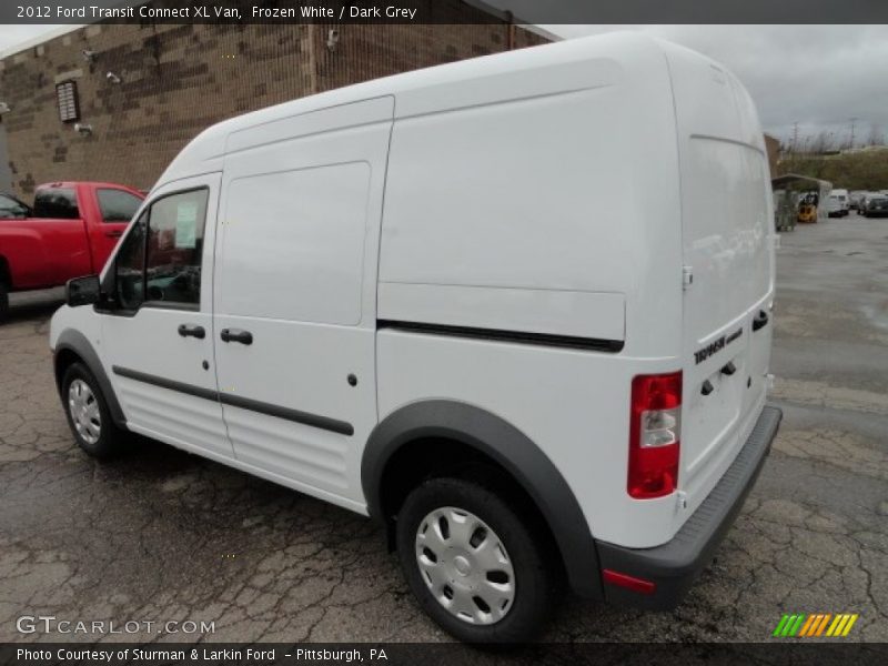  2012 Transit Connect XL Van Frozen White