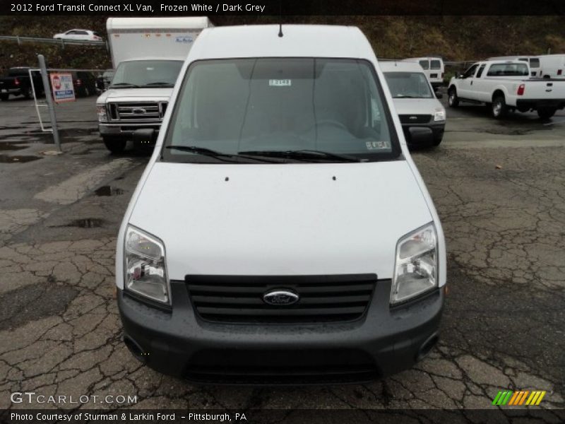  2012 Transit Connect XL Van Frozen White