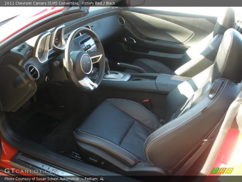 Victory Red / Black 2011 Chevrolet Camaro SS/RS Convertible