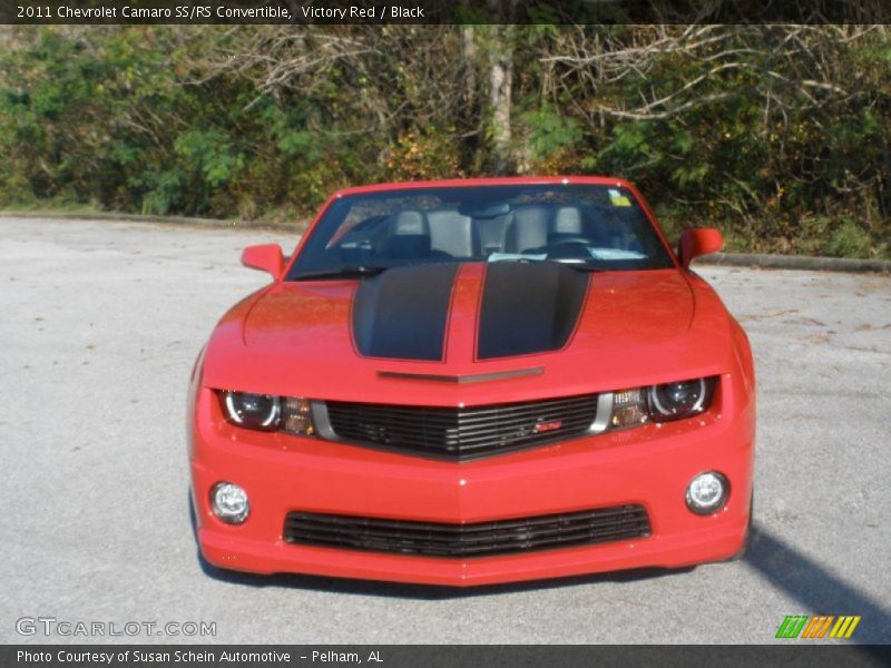 Victory Red / Black 2011 Chevrolet Camaro SS/RS Convertible