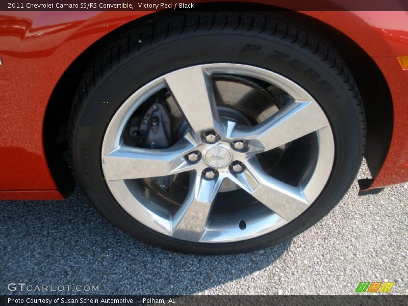 Victory Red / Black 2011 Chevrolet Camaro SS/RS Convertible