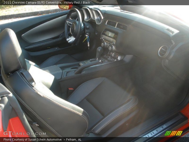 Victory Red / Black 2011 Chevrolet Camaro SS/RS Convertible