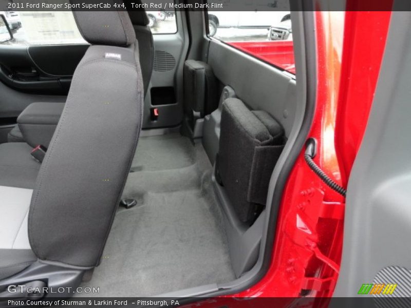 Torch Red / Medium Dark Flint 2011 Ford Ranger Sport SuperCab 4x4