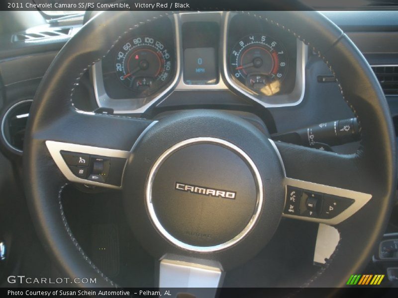 Victory Red / Black 2011 Chevrolet Camaro SS/RS Convertible