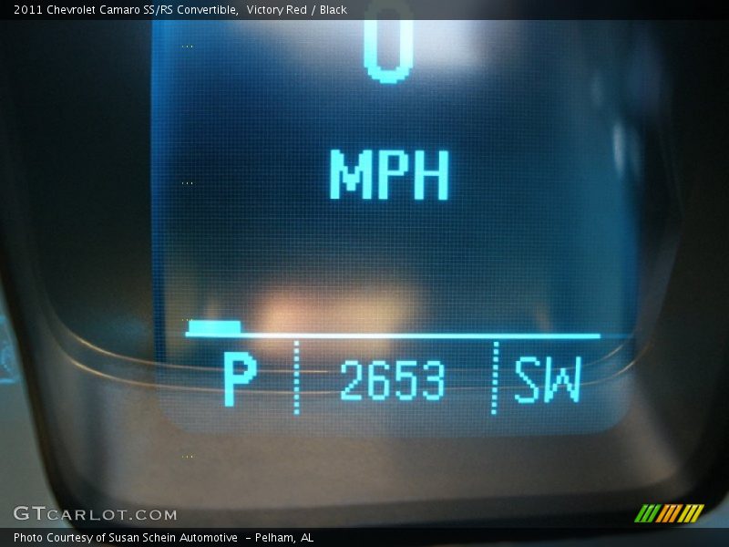 Victory Red / Black 2011 Chevrolet Camaro SS/RS Convertible
