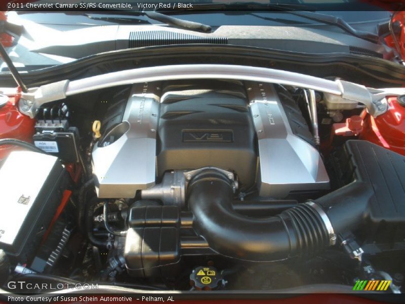 Victory Red / Black 2011 Chevrolet Camaro SS/RS Convertible