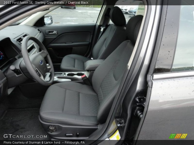 Sterling Grey Metallic / Charcoal Black 2012 Ford Fusion SE