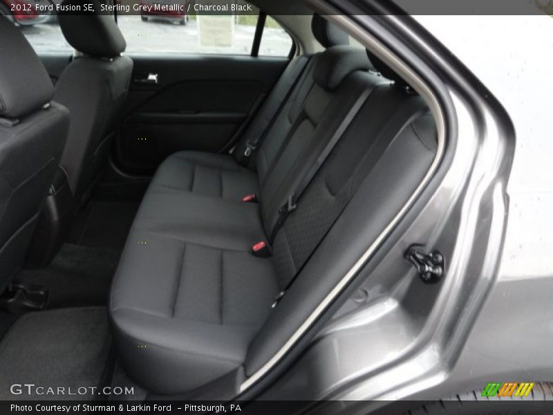 Sterling Grey Metallic / Charcoal Black 2012 Ford Fusion SE
