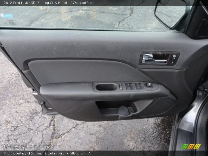 Sterling Grey Metallic / Charcoal Black 2012 Ford Fusion SE