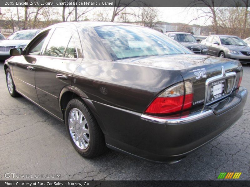Charcoal Beige Metallic / Camel 2005 Lincoln LS V6 Luxury