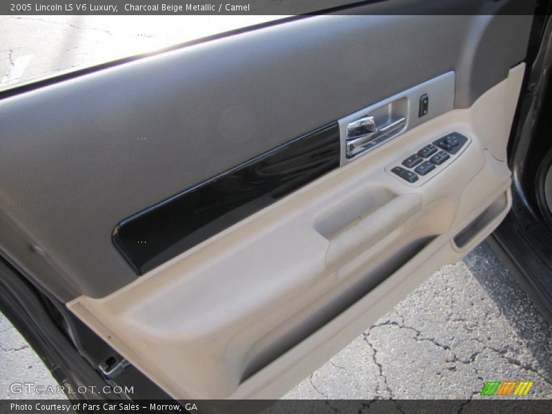 Charcoal Beige Metallic / Camel 2005 Lincoln LS V6 Luxury