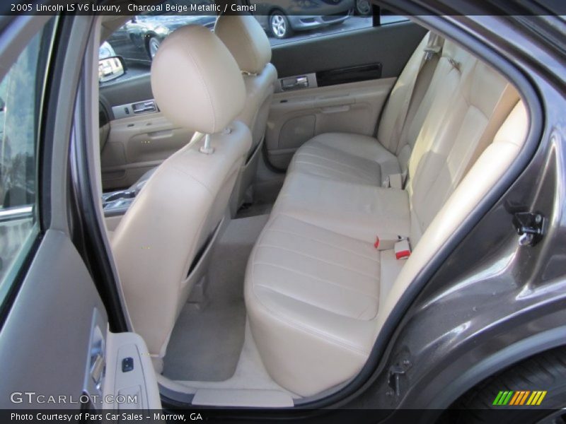 Charcoal Beige Metallic / Camel 2005 Lincoln LS V6 Luxury