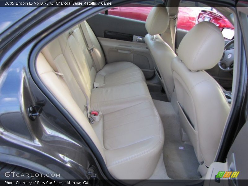 Charcoal Beige Metallic / Camel 2005 Lincoln LS V6 Luxury