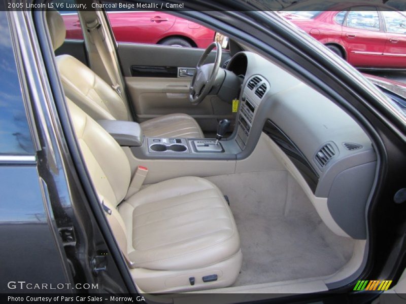 Charcoal Beige Metallic / Camel 2005 Lincoln LS V6 Luxury