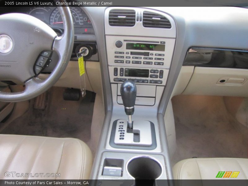 Charcoal Beige Metallic / Camel 2005 Lincoln LS V6 Luxury