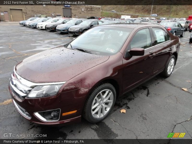 Cinnamon Metallic / Charcoal Black 2012 Ford Fusion SEL