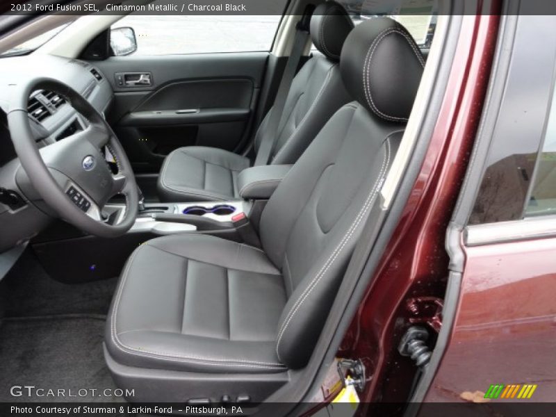 Cinnamon Metallic / Charcoal Black 2012 Ford Fusion SEL