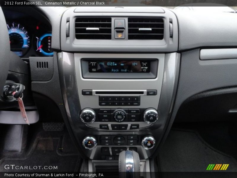 Cinnamon Metallic / Charcoal Black 2012 Ford Fusion SEL