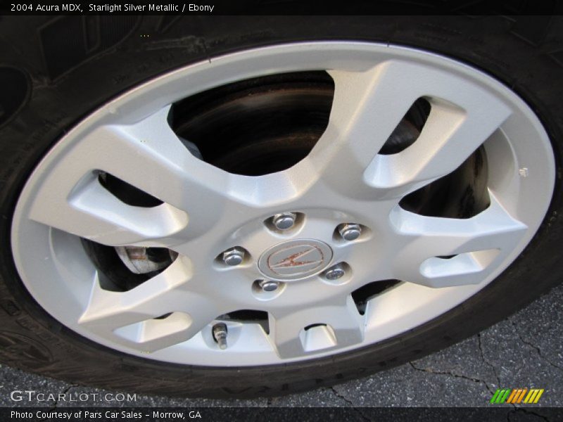 Starlight Silver Metallic / Ebony 2004 Acura MDX