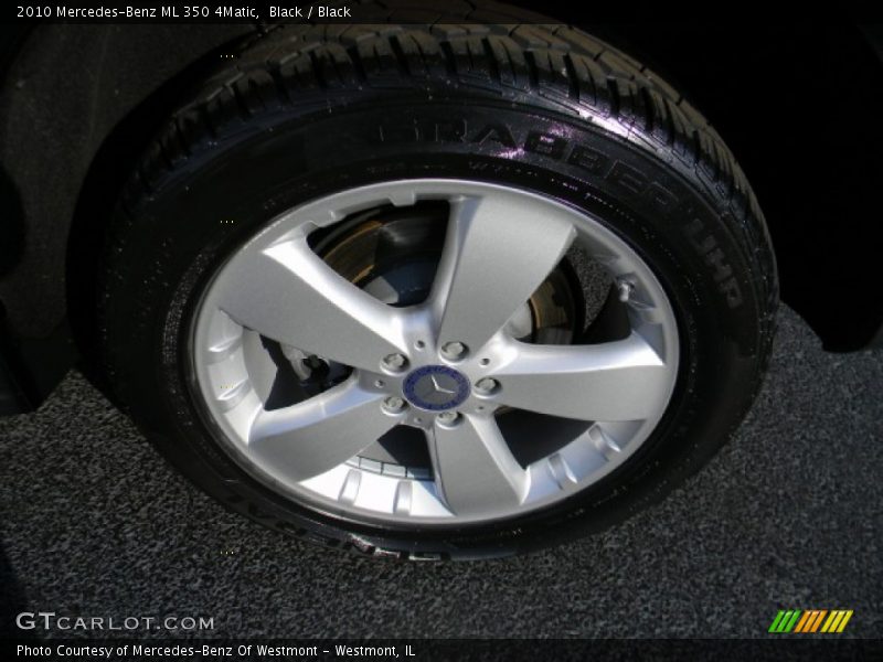 Black / Black 2010 Mercedes-Benz ML 350 4Matic