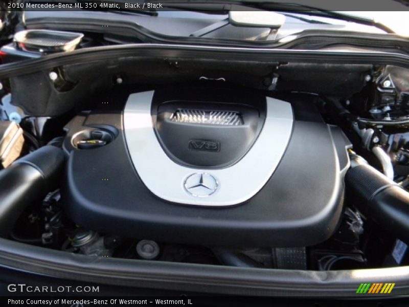Black / Black 2010 Mercedes-Benz ML 350 4Matic