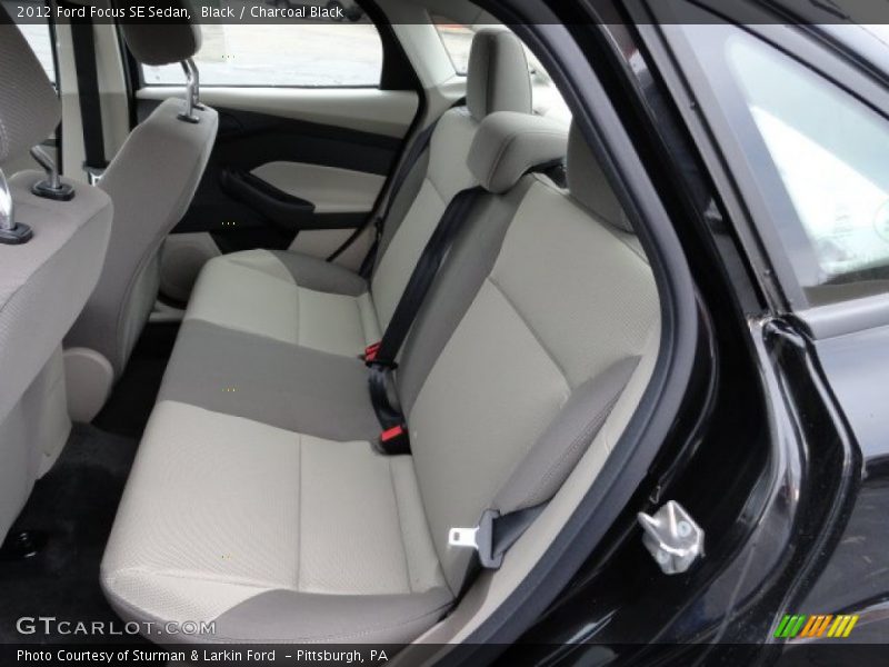 Black / Charcoal Black 2012 Ford Focus SE Sedan